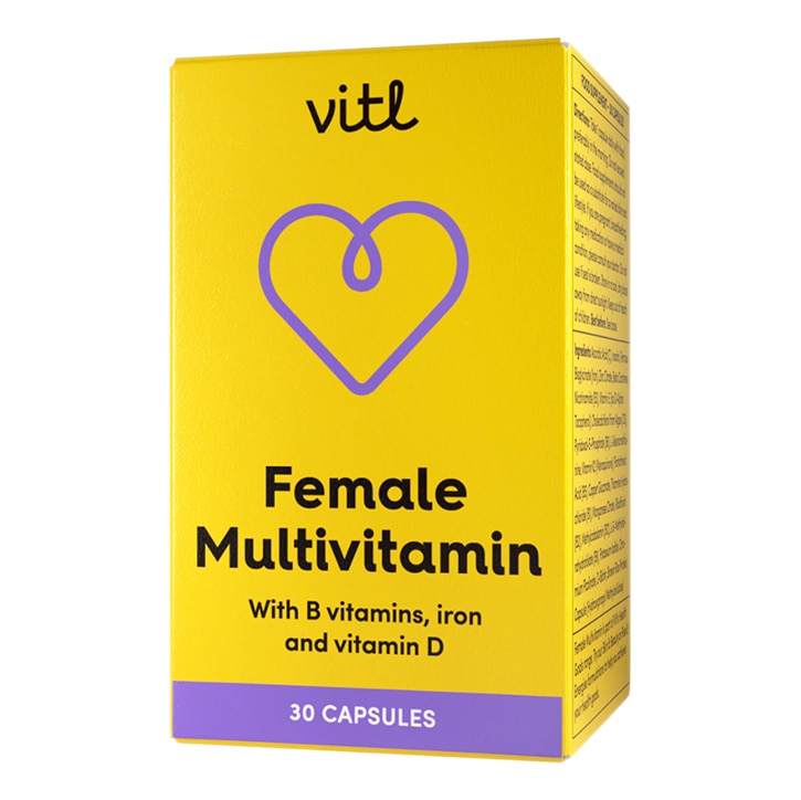 Vitl Female Multivitamin 30 Capsules